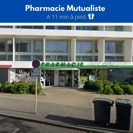Le Grand Bleu - 3 Min Gare - Stationnement Facile - Fibre Internet - 4 Televisions - Lave Vaisselle
