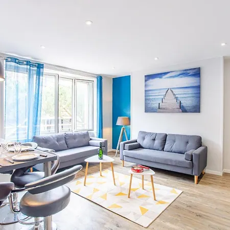 Le Grand Bleu - 3 Min Gare - Stationnement Facile - Fibre Internet - 4 Televisions - Lave Vaisselle Lorient